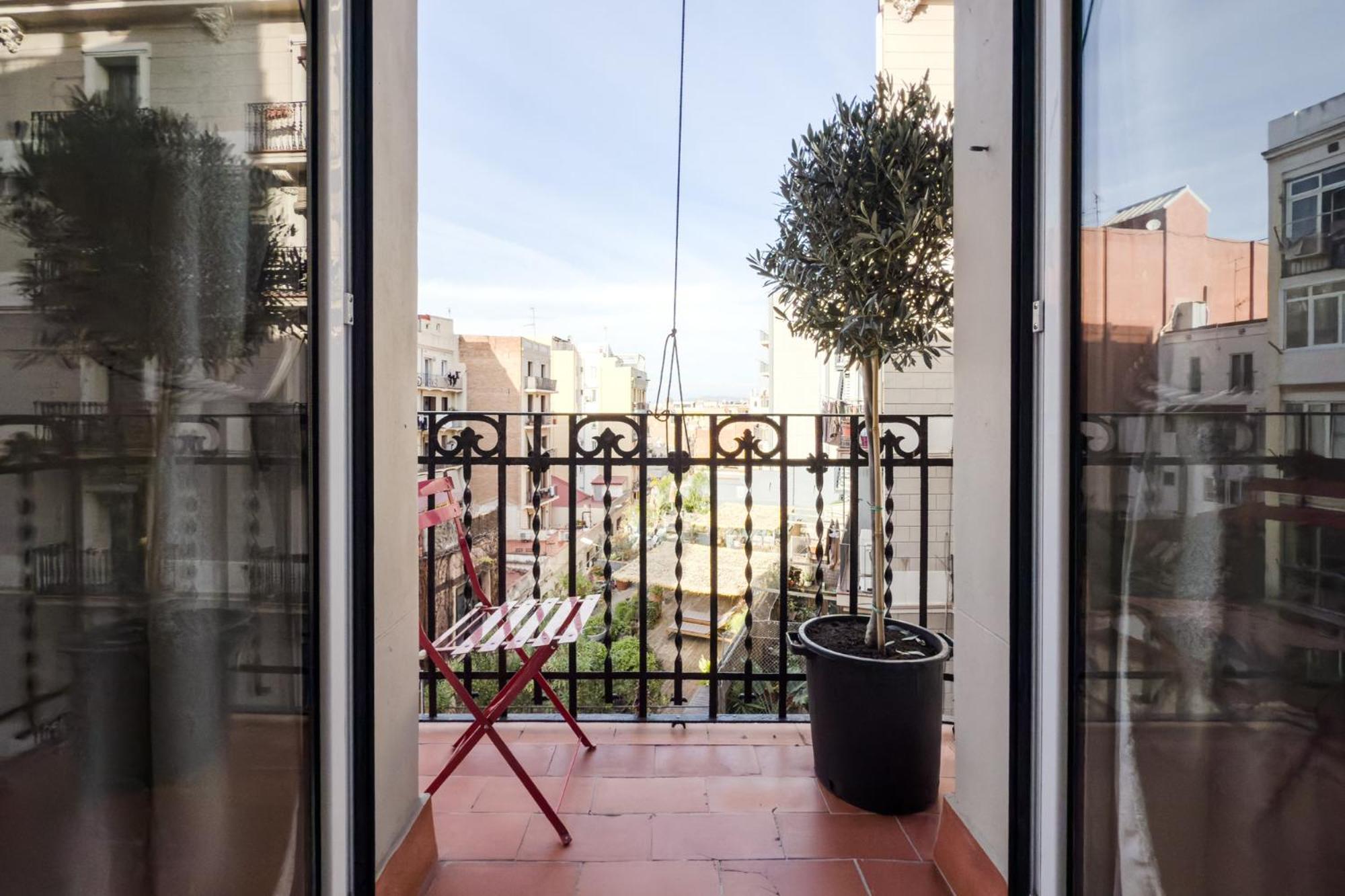 Magalhaes - Trad Flat In Poble Sec, Near Ramblas Barcelona Exterior foto